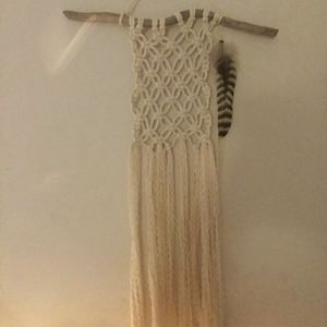 3/$20 Macrame wall art